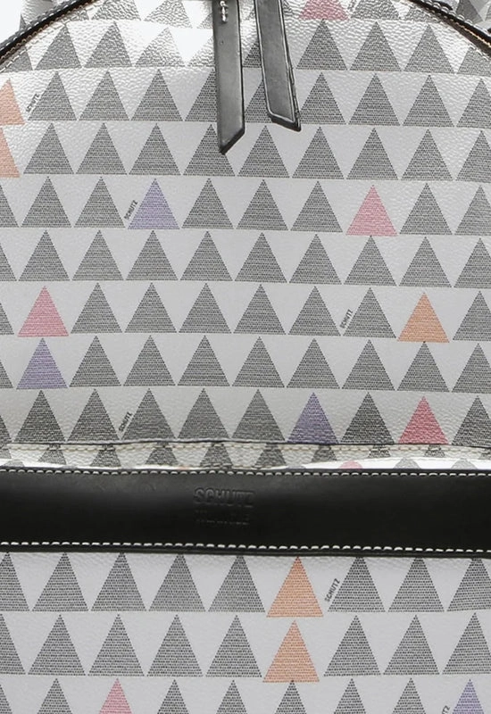 Mochila New Triangle Lucy Branca Schutz