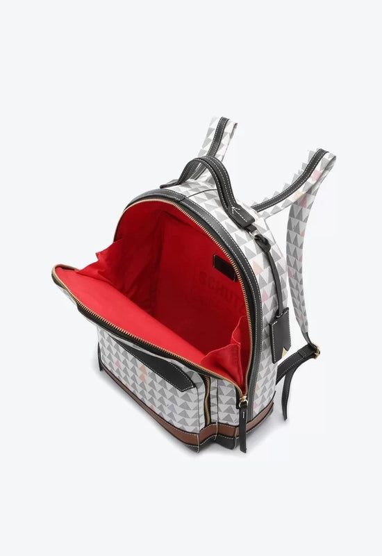 Mochila New Triangle Lucy Branca Schutz