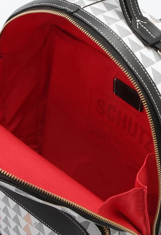 Mochila New Triangle Lucy Branca Schutz