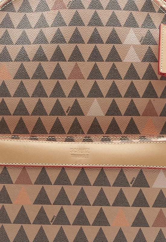 Mochila New Triangle Lucy Nude Schutz