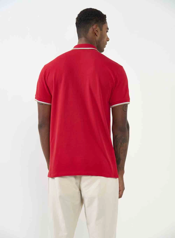 Polo Masculina 3 Listras colcci