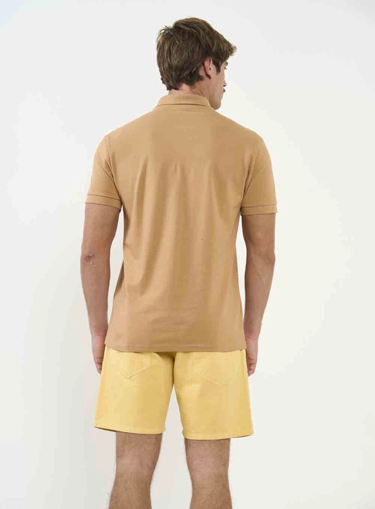 Polo Masculina Basic Manga Curta colcci