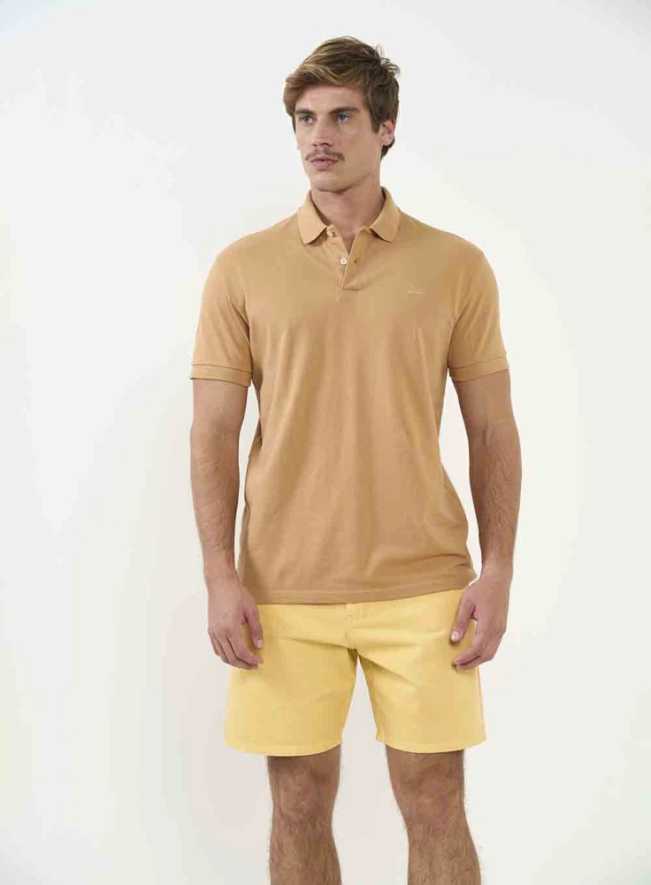 Polo Masculina Basic Manga Curta colcci