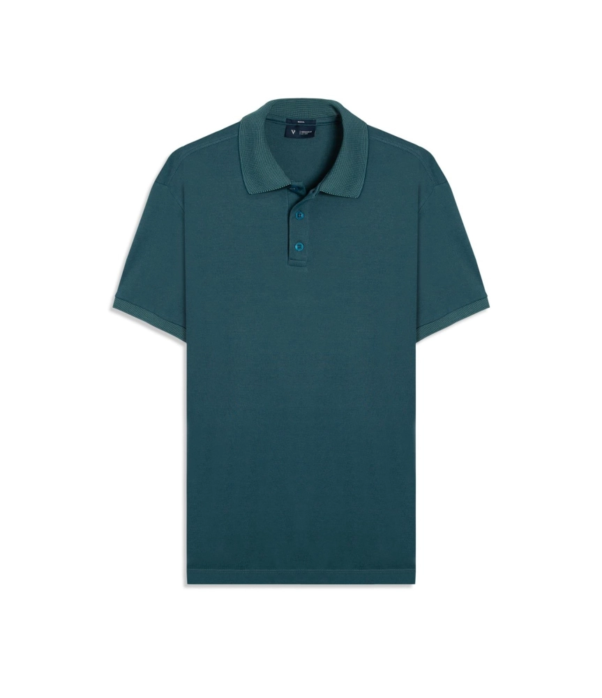 POLO PIMA INTERLOCK FLORESTA