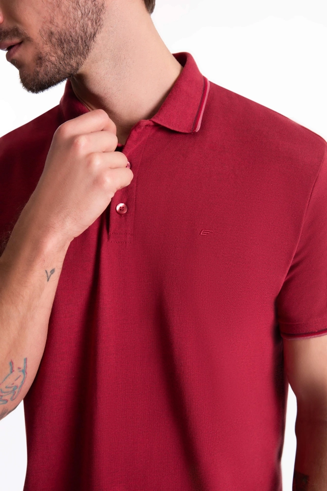 Polo Piquet Melange Easa Classic ellus