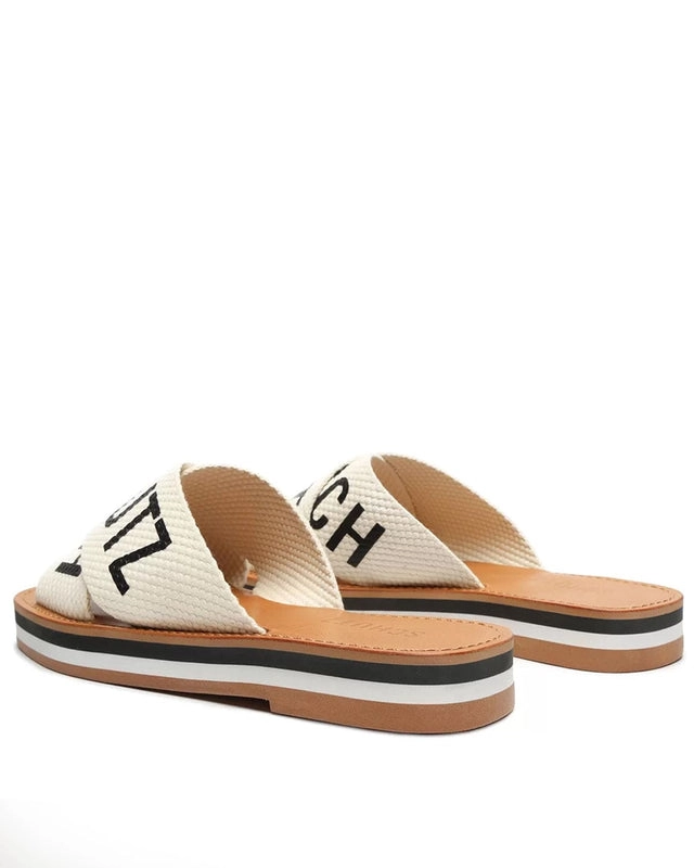 Rasteira Flatform Cross Schutz White