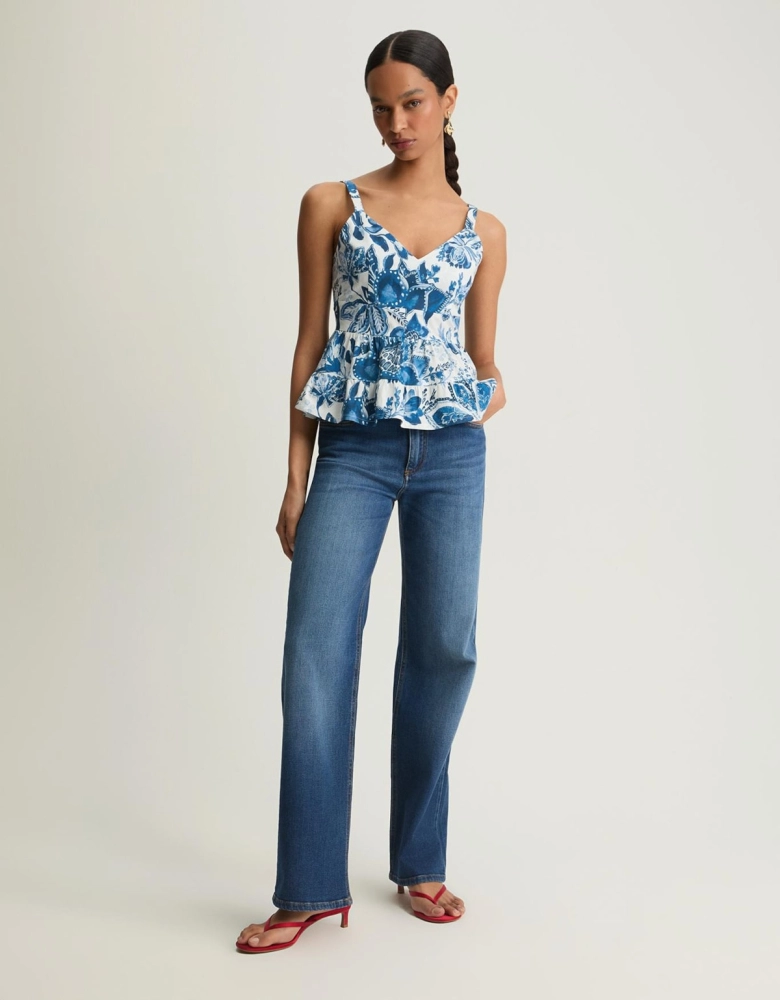 Regata Floral Indigo