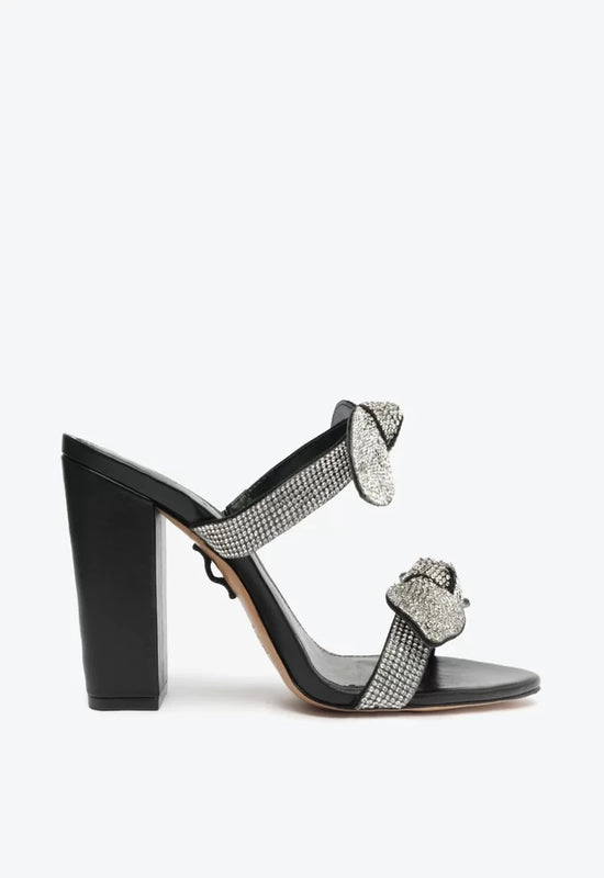 Sandália Alia Salto Bloco Preta Schutz