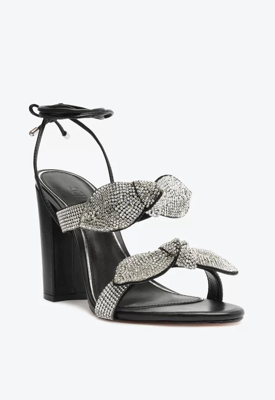 Sandália Alia Salto Bloco Preta Schutz