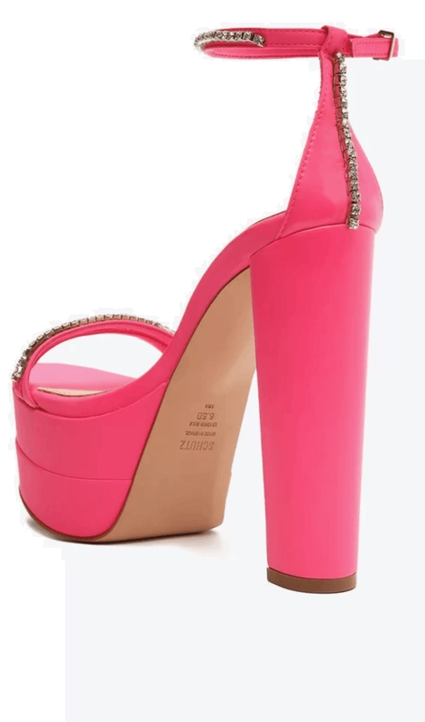 Sandália Meia Pata Rosa Schutz