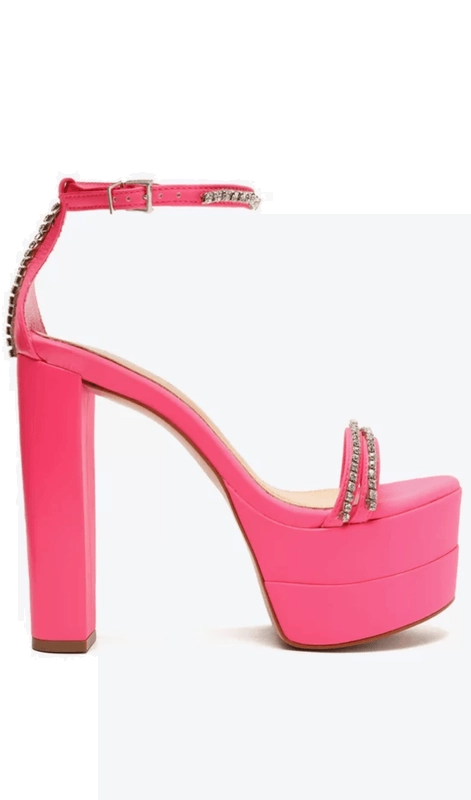 Sandália Meia Pata Rosa Schutz