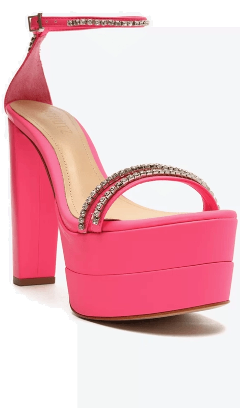 Sandália Meia Pata Rosa Schutz