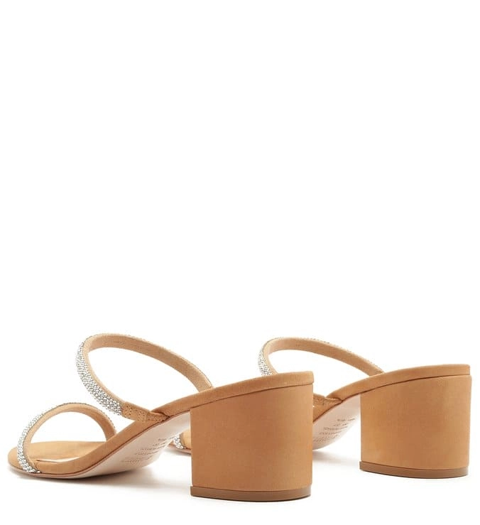Sandália Mule Glam Nobuck 2x1 Schutz