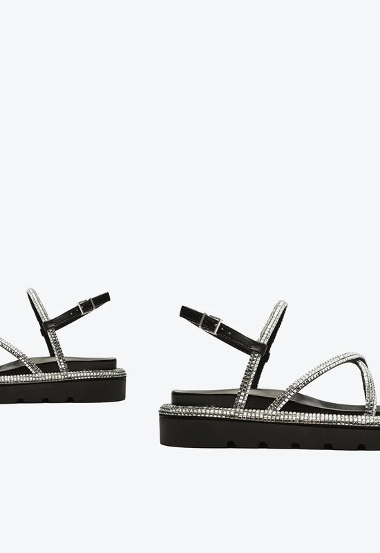 Sandália Papete Callie Preta Schutz