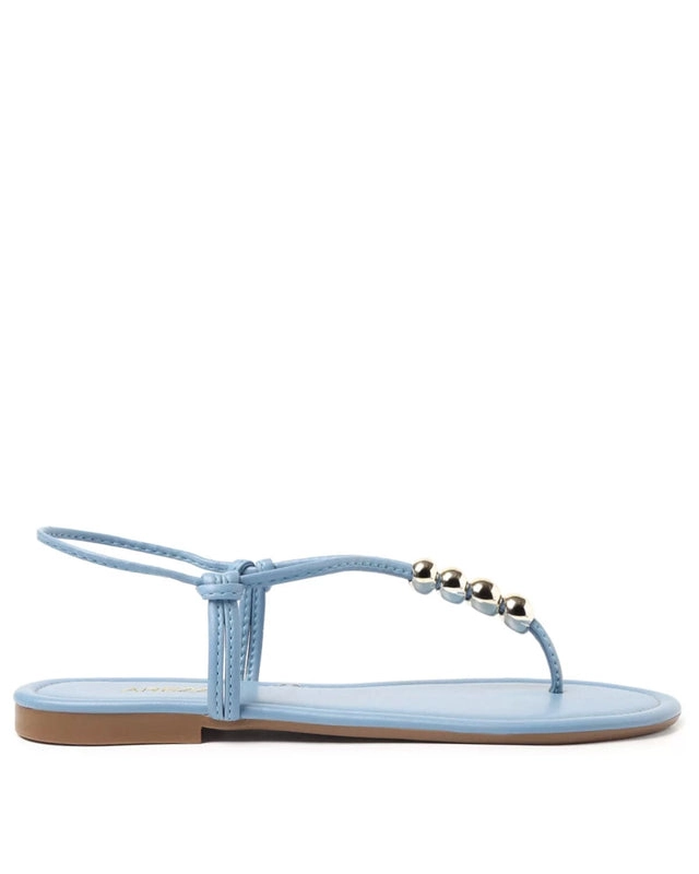 Sandália Rasteira Azul Slim Maui Blue