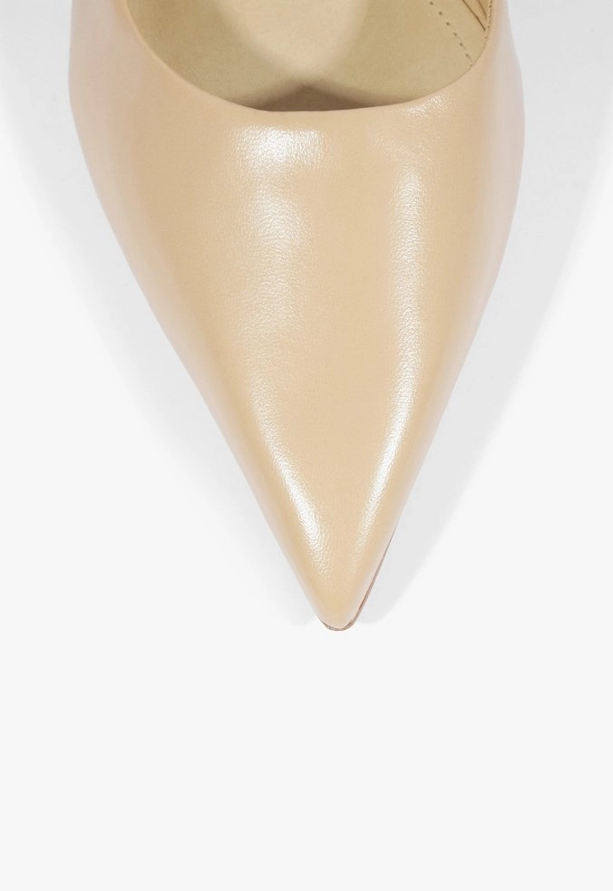 SAPATO SCARPIN LENA LOW COURO