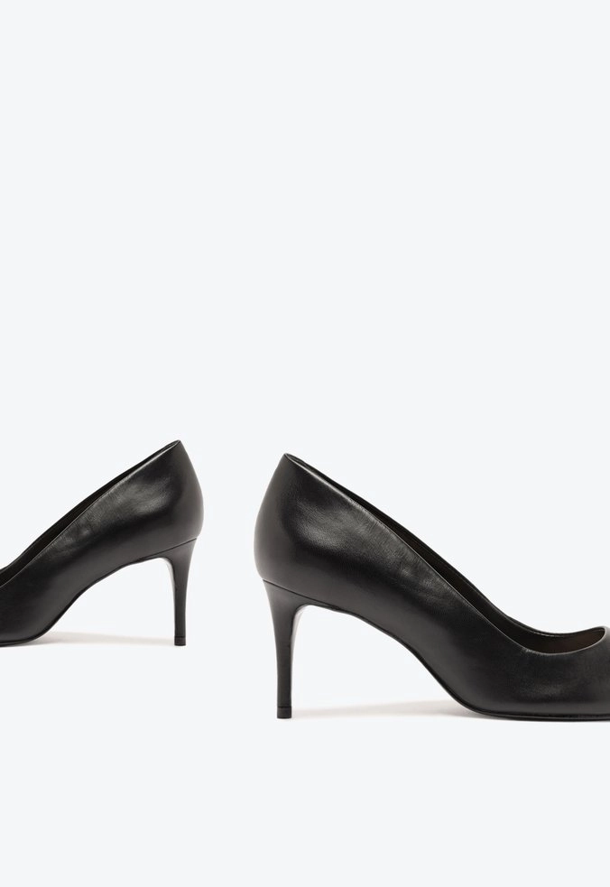 SAPATO SCARPIN LENA LOW COURO