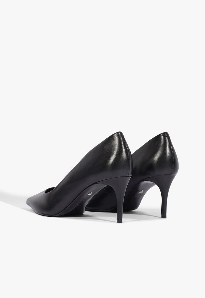 SAPATO SCARPIN LENA LOW COURO