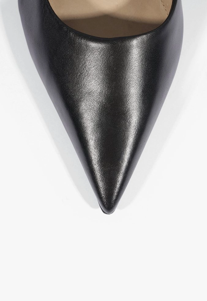 SAPATO SCARPIN LENA LOW COURO