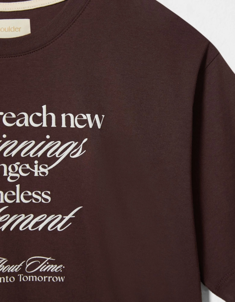 T-shirt About Time Shoulder