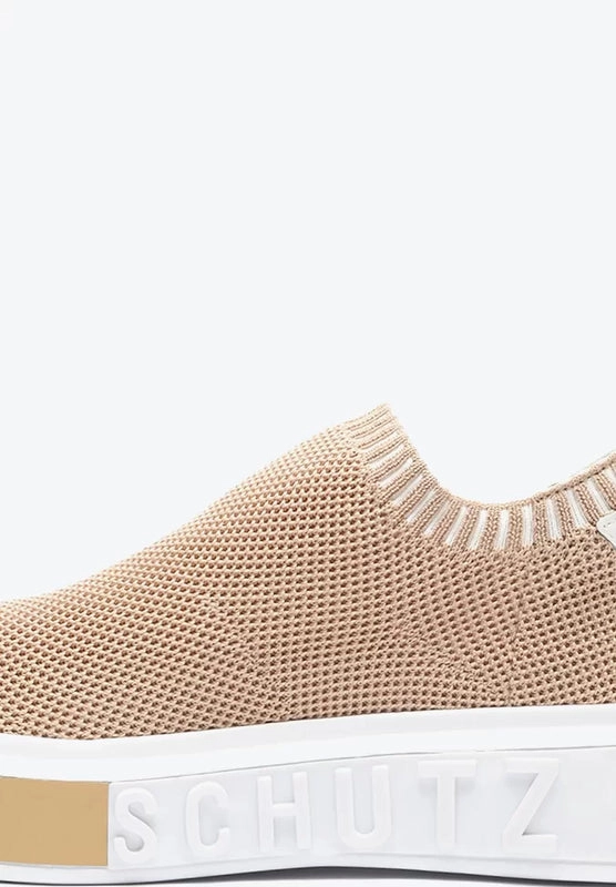 Tênis It Bold Knit Nude Schutz