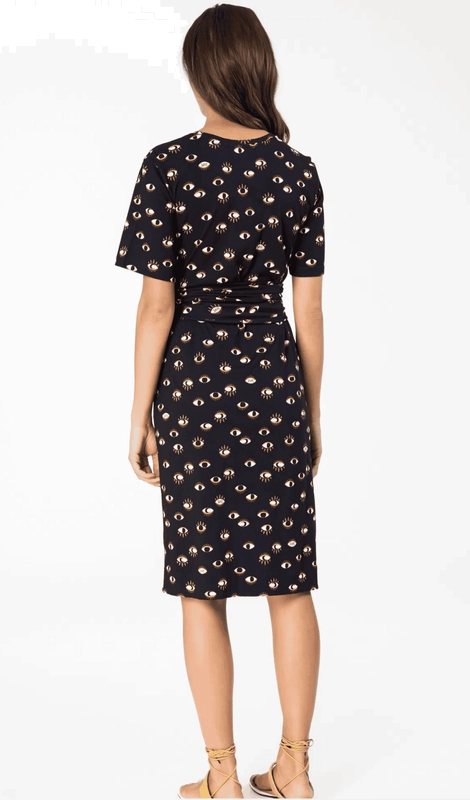 Vestido de Malha T-shirt Animale