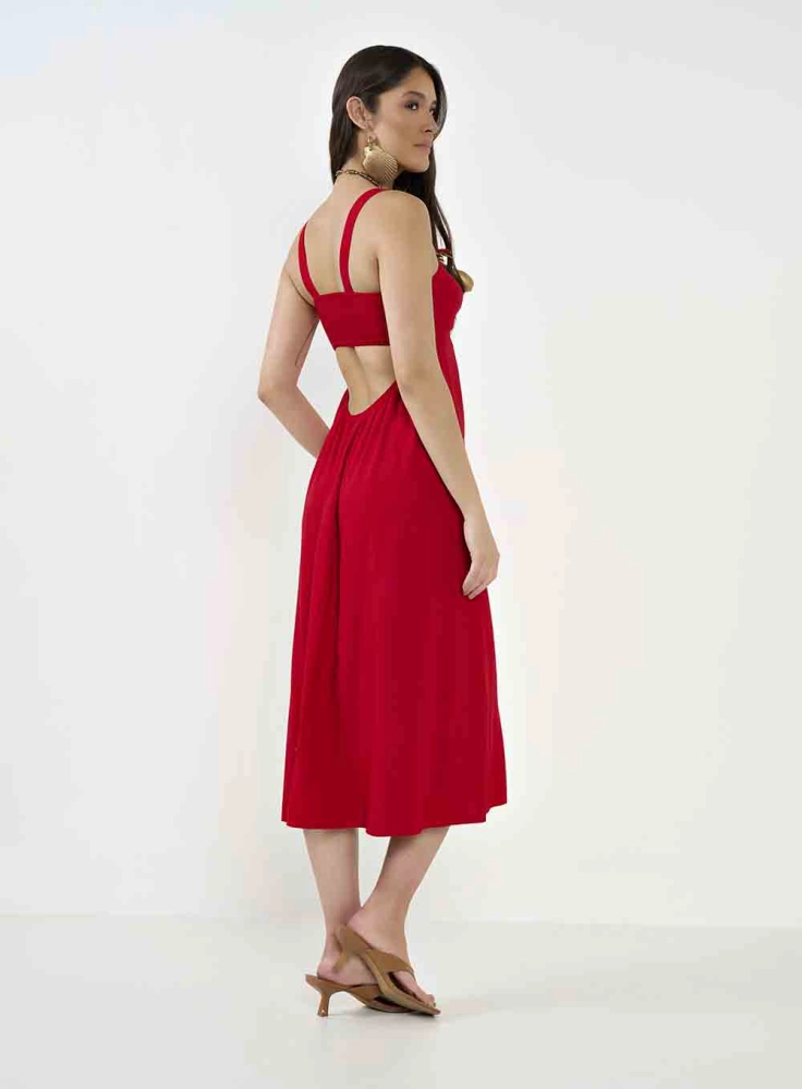 VESTIDO LINHO  FM COLCCI