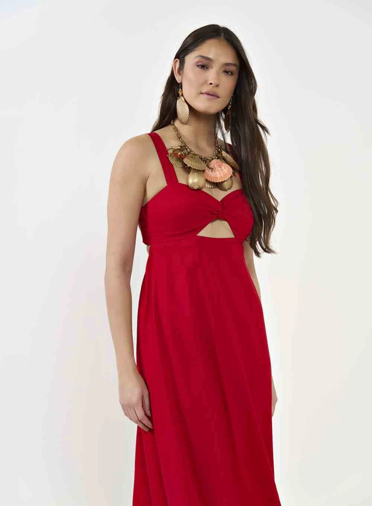 VESTIDO LINHO  FM COLCCI