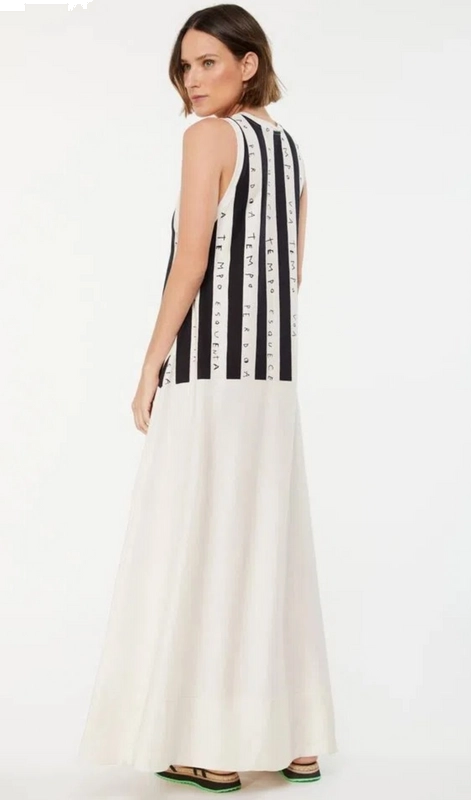 Vestido Listra Poema Animale