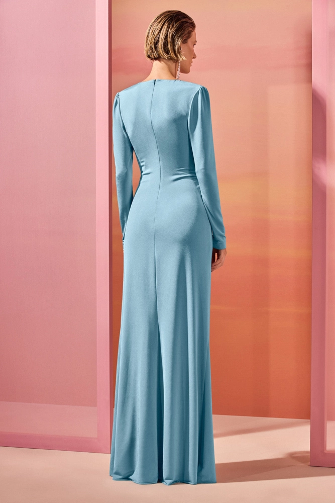VESTIDO LONGO SUNKISSED JERSEY