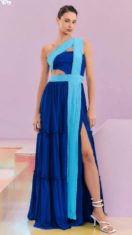 Vestido Max Mido Ombro So