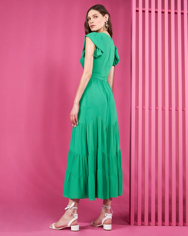 Vestido Midi Laço
