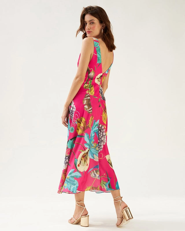 Vestido Midi Regata Estampado