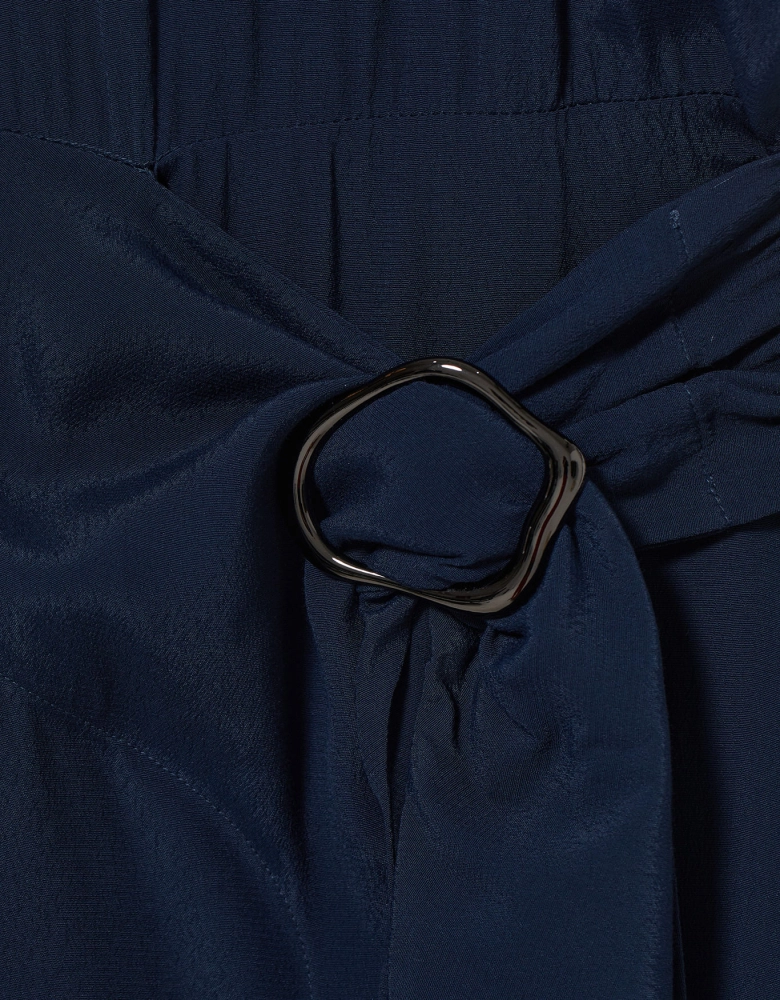 Vestido midi transpasse