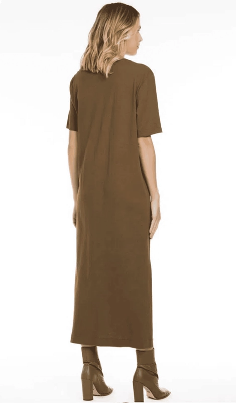 Vestido t-shirt de Malha