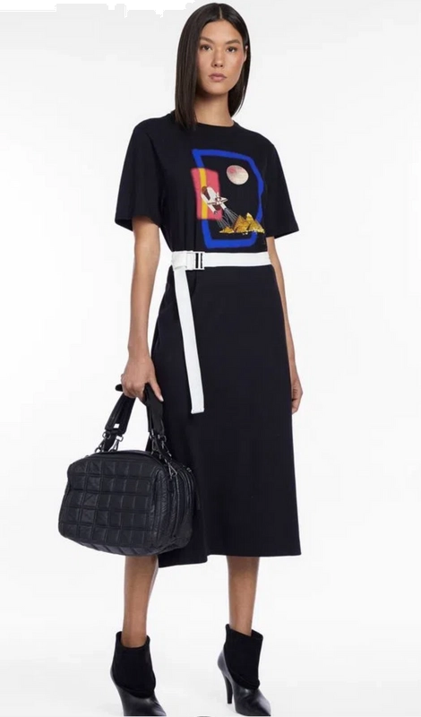 Vestido T-shirt de Malha