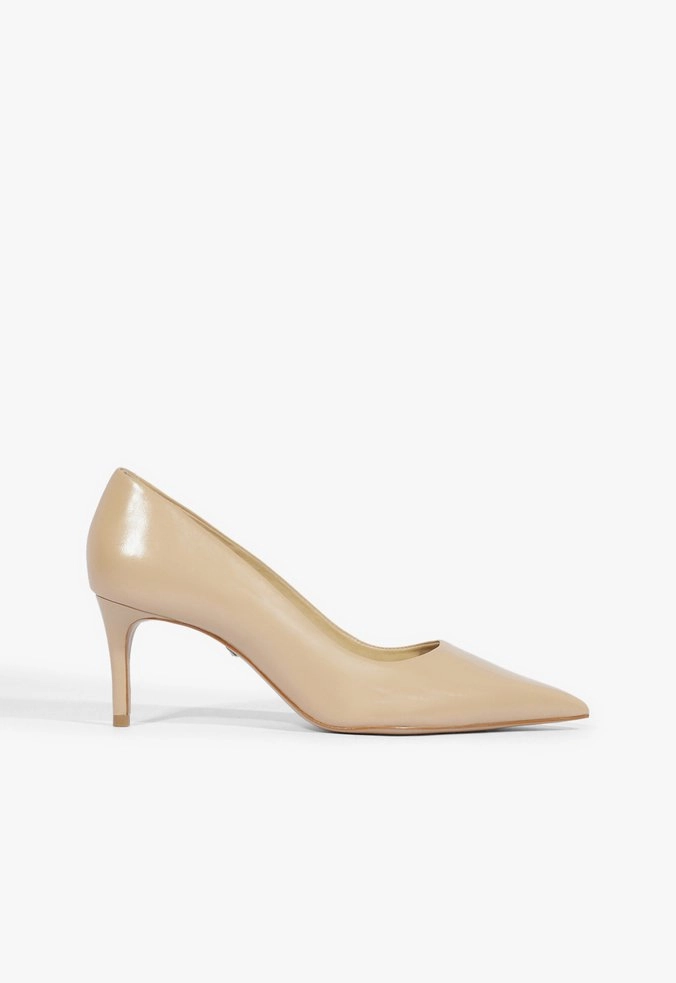 SAPATO SCARPIN LENA LOW COURO