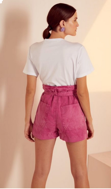 Shorts Jeans Clochard Sarja com Cinto