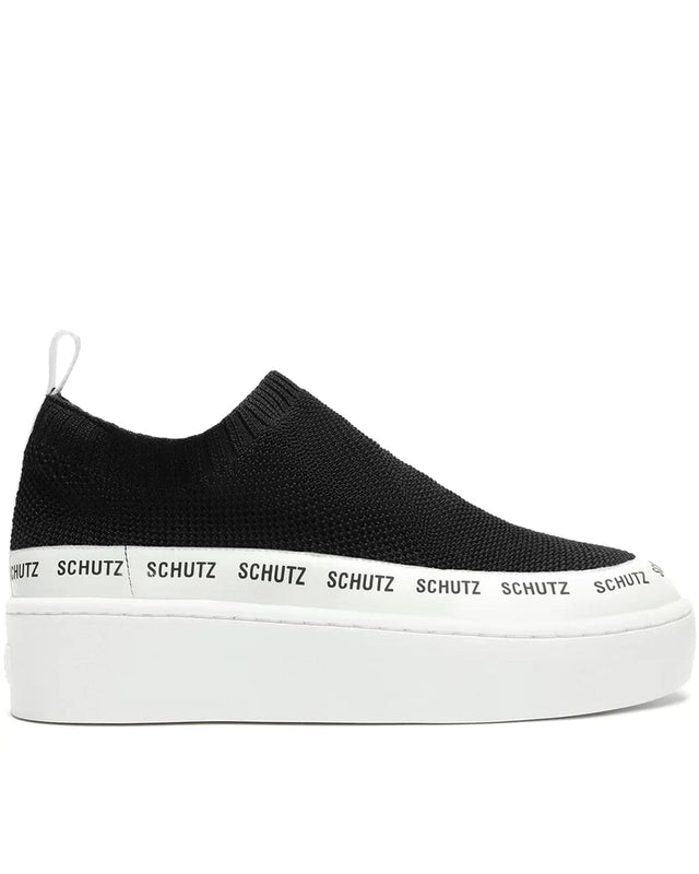 Sneaker Logomania Minimal Knit Black