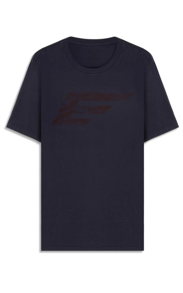 T-SHIRT COTTON FINE MAXI EASA DARK NAVY ELLUS