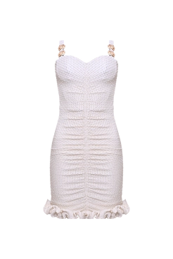 VESTIDO CURTO MALHA GAVEA 