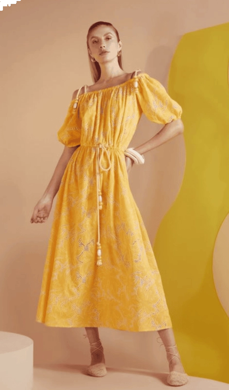 Vestido Detalhe Corda S Club