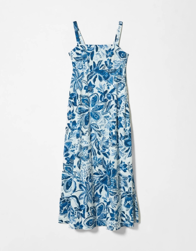 Vestido Floral Indigo