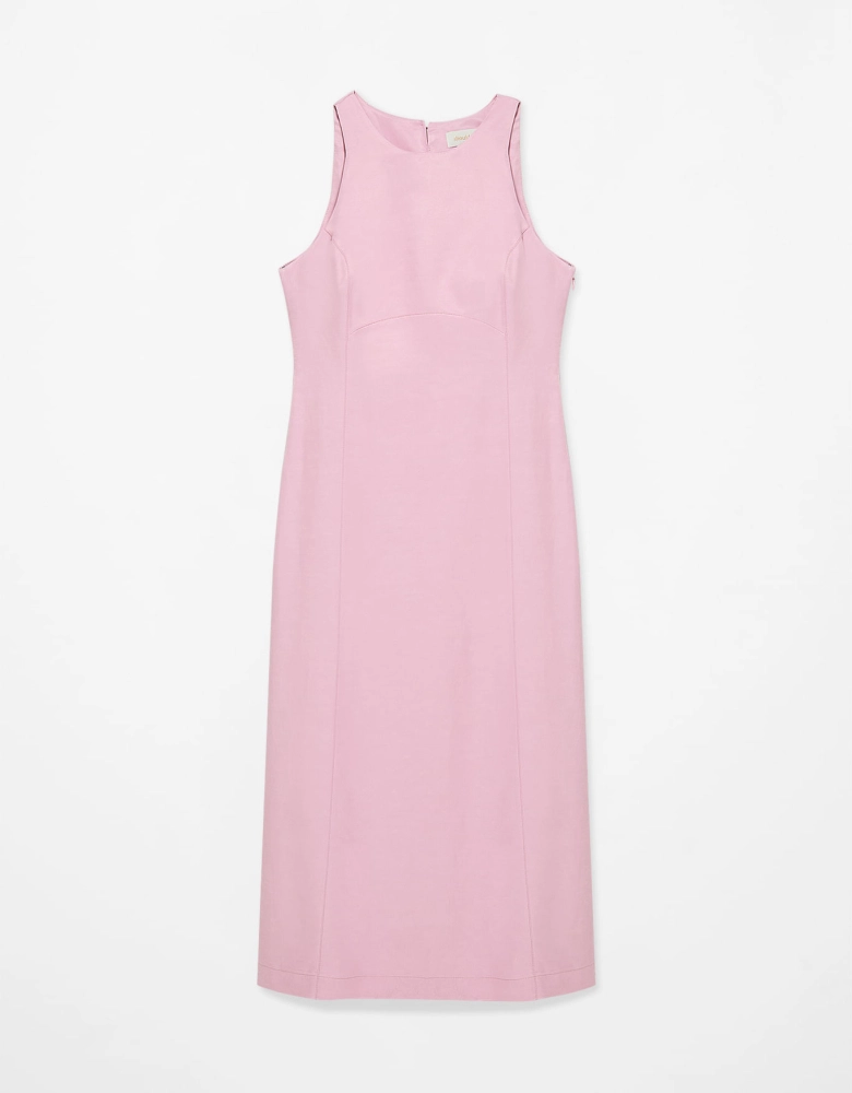 Vestido midi recortes