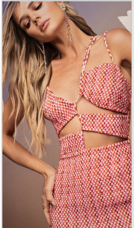 Vestido Mini Bocas Skazi